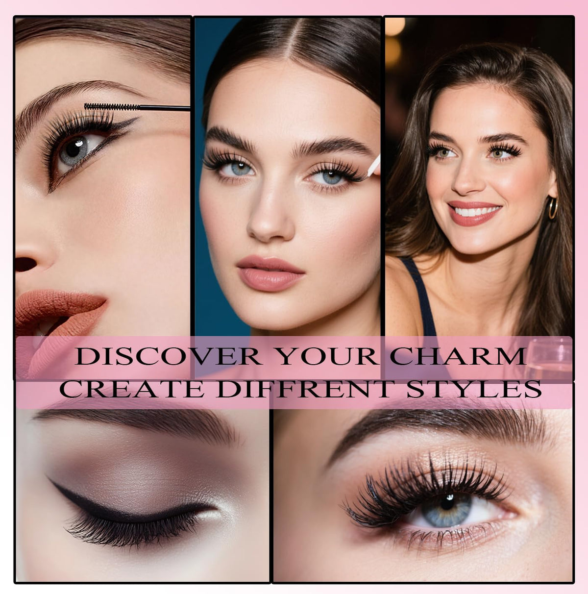 Wispy Lash Clusters Kit 800pcs Lash Extension Kit DIY Eyelash Clusters 30D&40D&50D Lashes Clusters 8-18mm With Lash Bond and Seal, Lash Tweezers, Lash Remover，Lash Brush