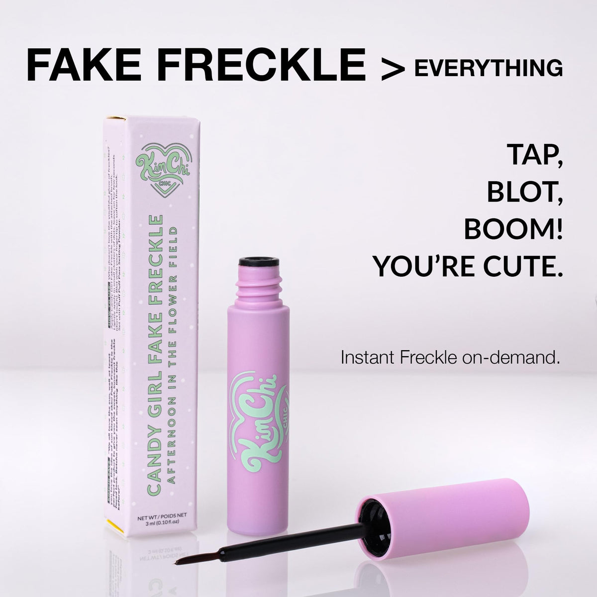 KimChiChic Beauty Candy Girl Fake Freckle Pen, Natural-Looking Fast-Drying