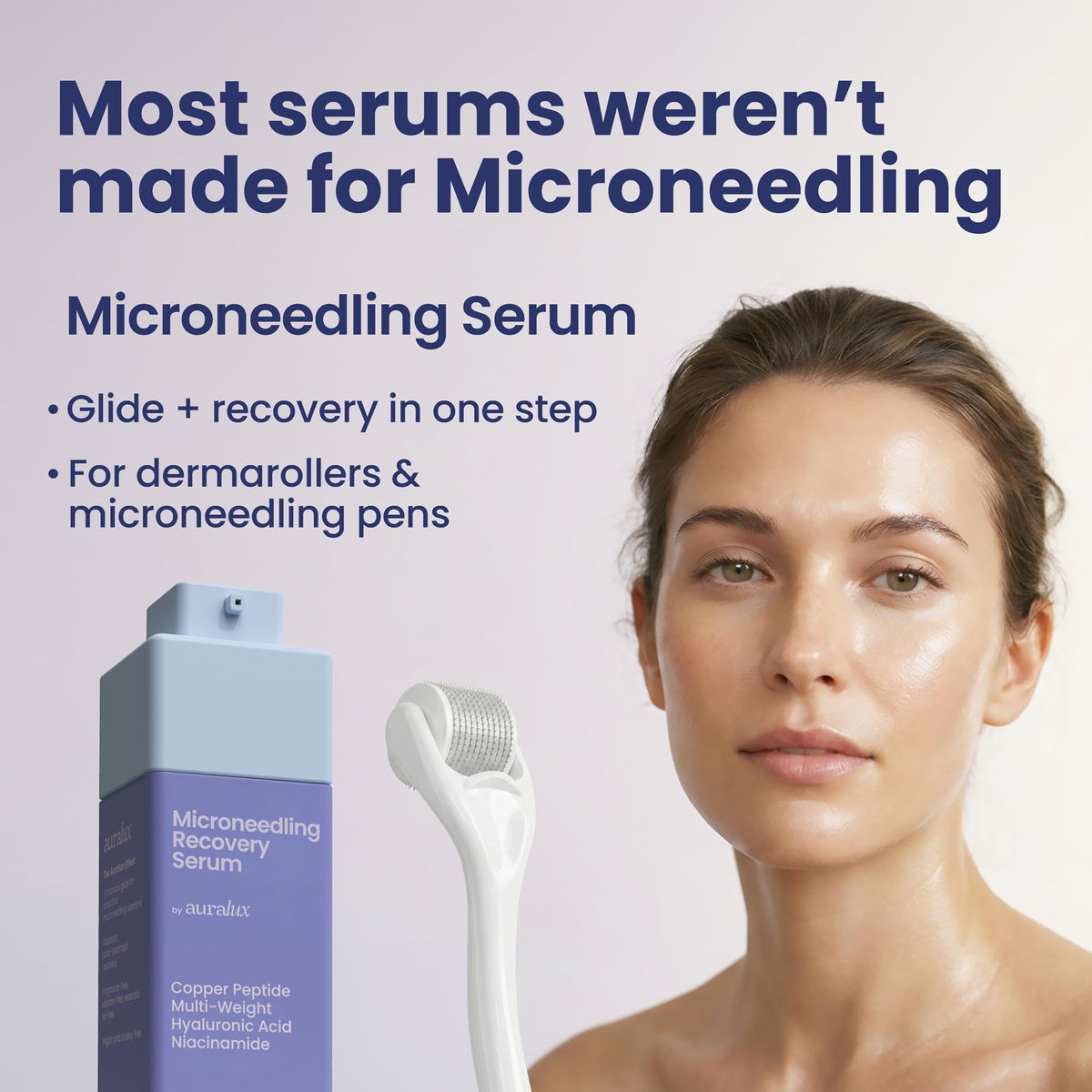 Berkland Microneedling Glide + Recovery Serum - Copper Peptides