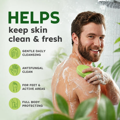 Oiangna Antifungal Soap, Antibacterial Soap Bar with Tea Tree Oil, 2 Bars
