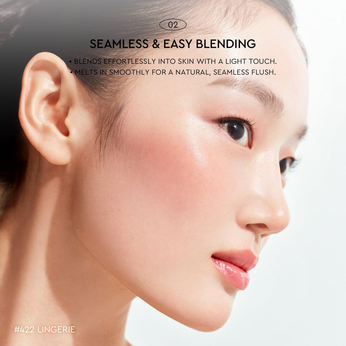 HERA Reflection Liquid Blush #183 Rosy 7.5g – Glass Skin Glow, Hydrating Serum Formula with 70% Skincare Ingredients, Buildable Radiance, Sheer Color, Korean Makeup