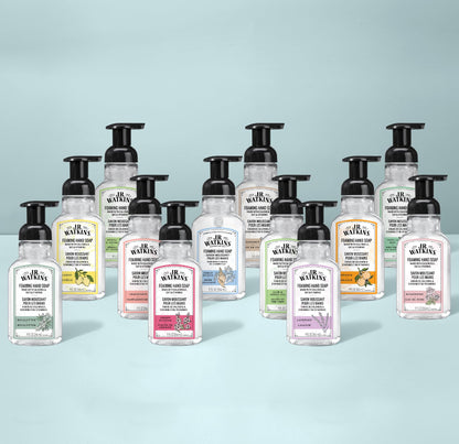 J.R. Watkins Foam Hand Soap Refill 2 Pack, Aloe & Green Tea, 28 fl oz