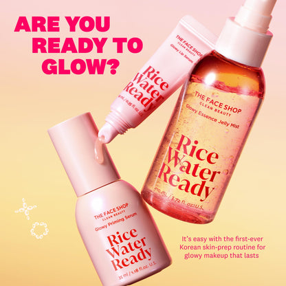 THE FACE SHOP Rice Water Ready Glowy Glazing Serum, 1.18 fl. oz.