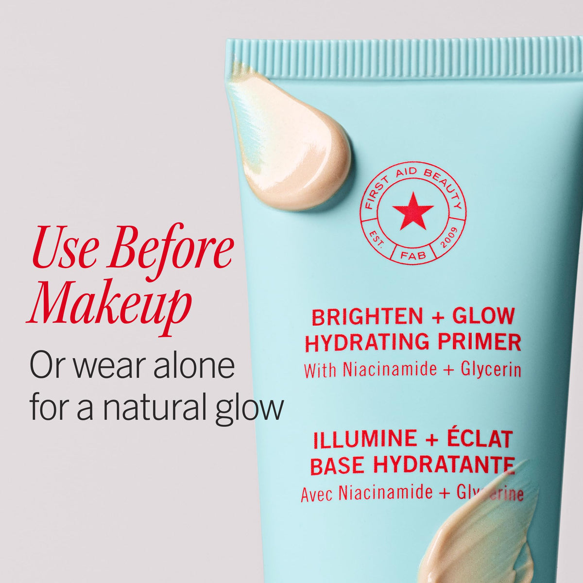 First Aid Beauty Brighten + Glow Hydrating Primer with Niacinamide, 1.7 oz