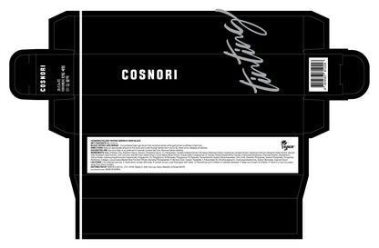 COSNORI Eyelash Tinting Serum 01 Deep Black - Korean Eyelash Boost Tinted Serum – Eyebrow Growth Enhancer for Longer and Thicker – Lash Perm Essential - Vegan, Irritation Free 0.3 fl.oz / 9g (Black)