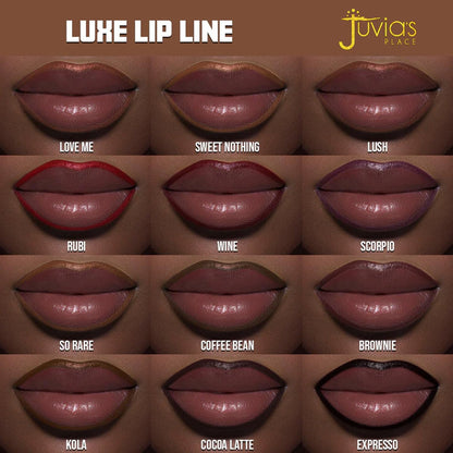 Juvia's Place Luxe Lip Liner Scorpio - Long Lasting Matte Finish Makeup