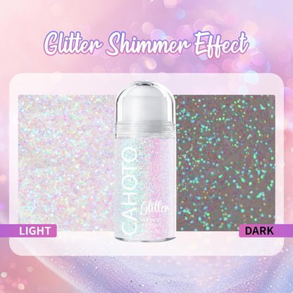 CAHOTO Pastel Roll-on Glitter for Face Body & Hair