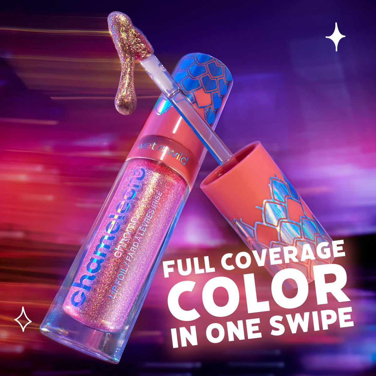 wet n wild Chameleon Chrome Lip Foil - Moonshift Bloom