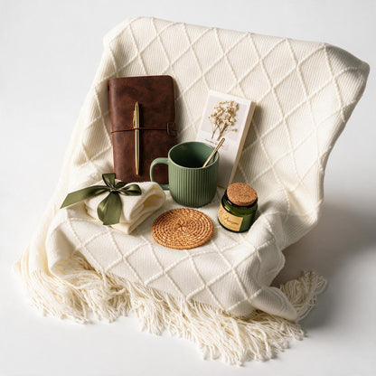 Birthday Gifts for Women, Self Care Gift Baskets Care Package, Thank You, Get Well, Sympathy Inspirational Friendship Gifts for Mom, Grandma, Sister,Friends, Girls (Olive green)