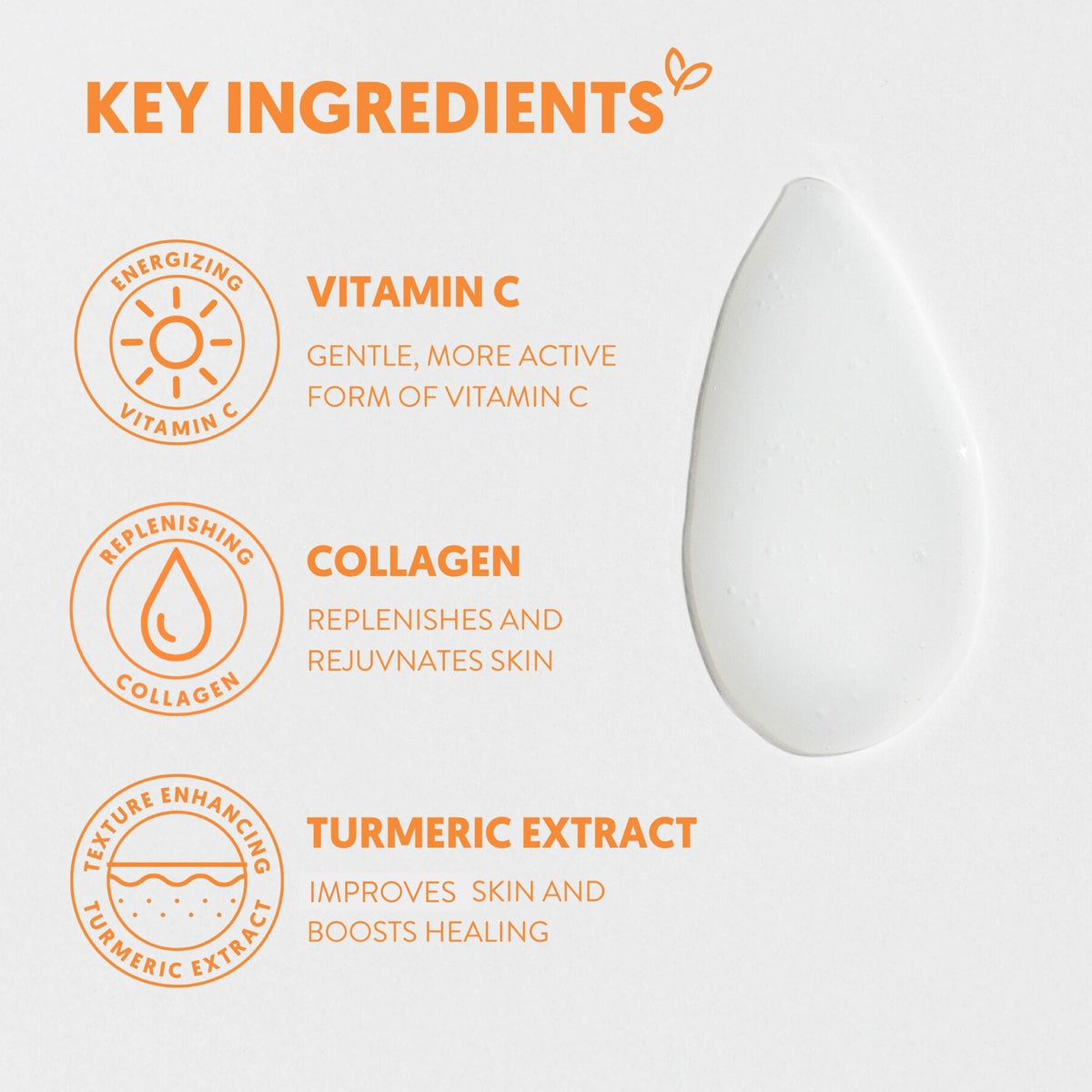 By Nature Vitamin C + Collagen Brightening & Hydrating Face Serum