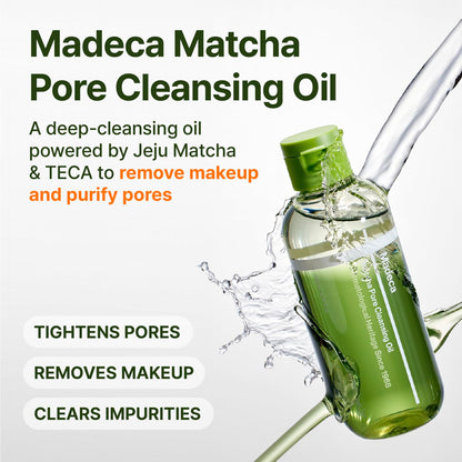 CENTELLIAN 24 Madeca Matcha Cleansing Oil, Deep Cleanser, Makeup Remover