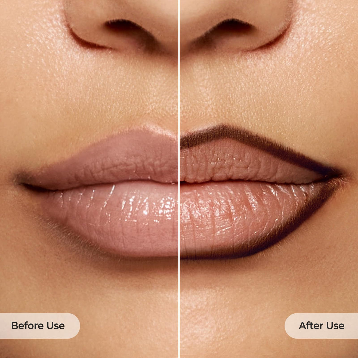 Laka Lip Liner - Smooth & Blendable Soft Matte Lip Contour Pencil for Shaping & Overlining Lips | Waterproof Formula, Oil-Cleanse Off, Long-Lasting Wear | #08 Burnt Brown (Deep Cocoa Brown)