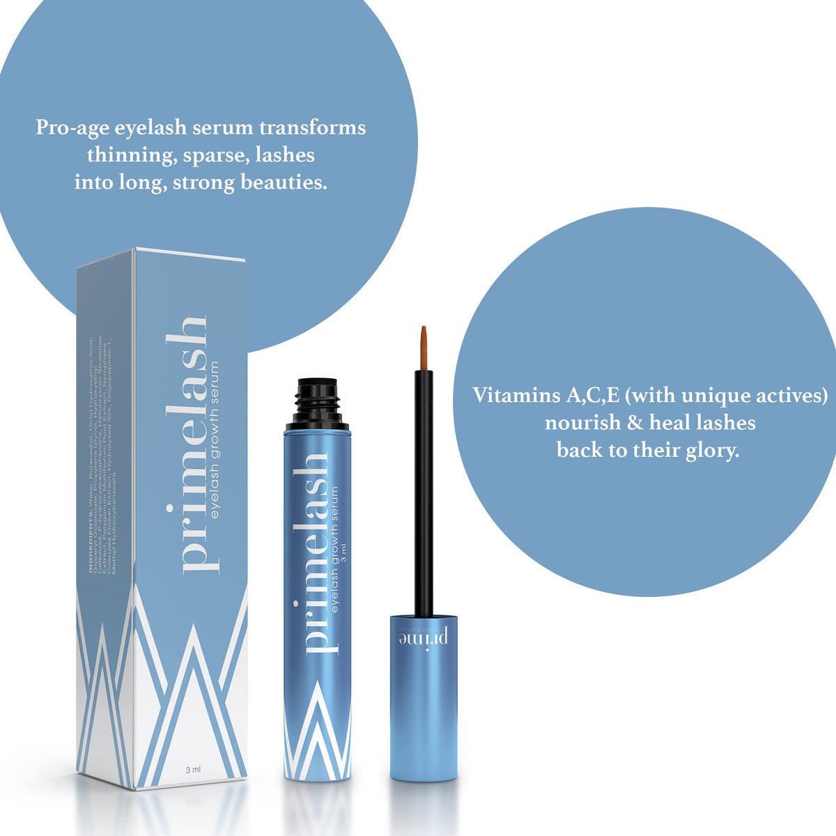 Prime Prometics PrimeLash Growth Serum for Women Over 50