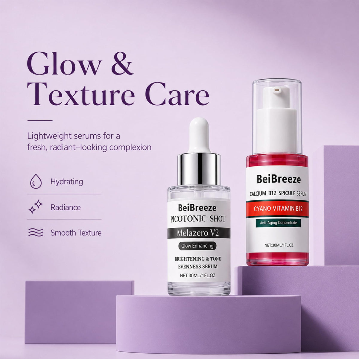 Face Care Set – Daily Moisturizing Facial Kit for Smooth, Comfortable-Looking Skin, Travel-Friendly Skincare Routine Set