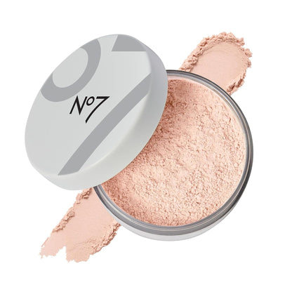 No7 Flawless Finish Loose Setting Powder, Translucent, 0.71 oz