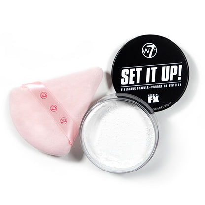 W7 Set It Up Loose Setting Powder and Precision Puff Duo