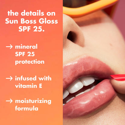 e.l.f. Sun Boss Gloss SPF 25, Pink-Me Girl