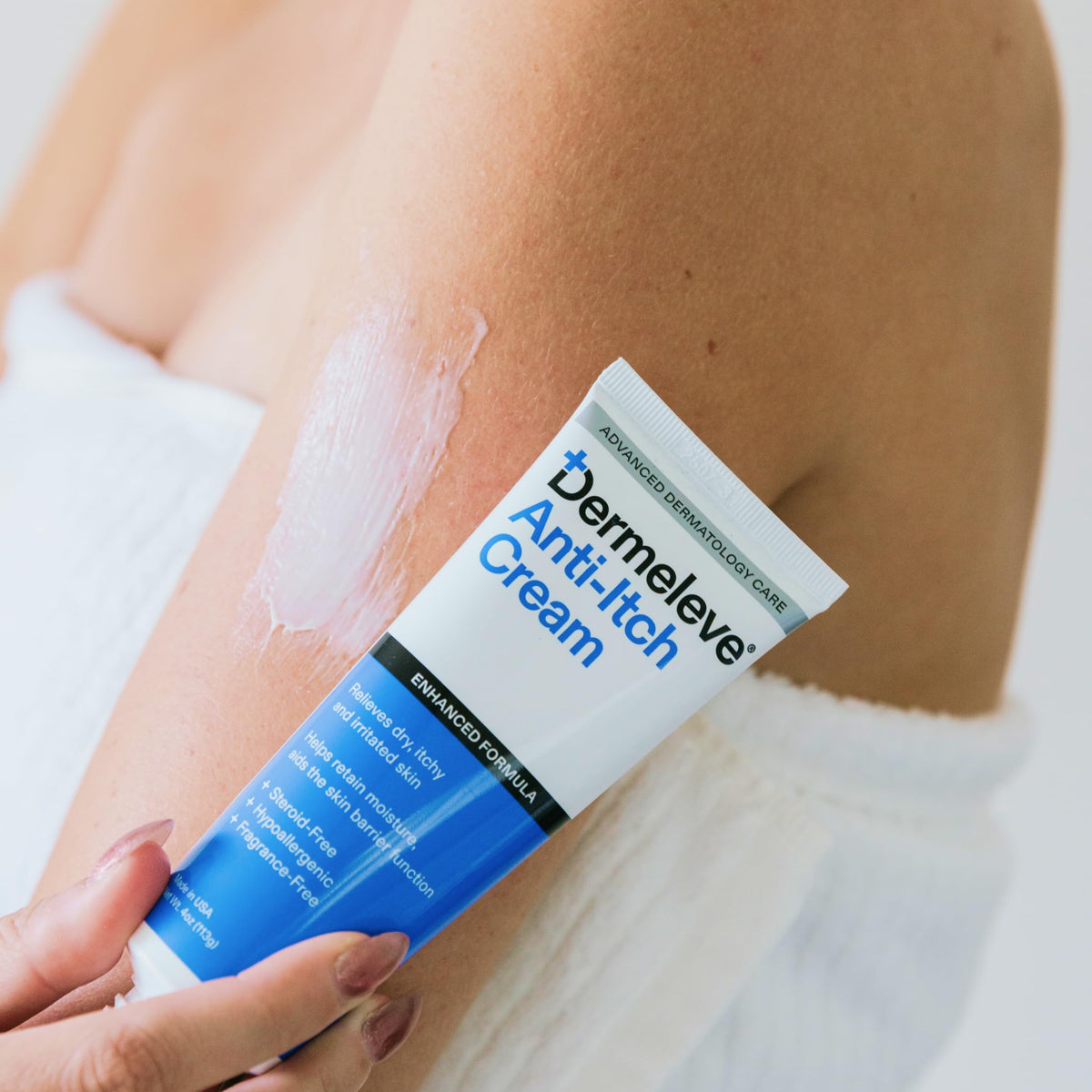 Dermeleve Dermatologist Recommended Steroid Free Anti-Itch Cream, 2oz 1 Ct.