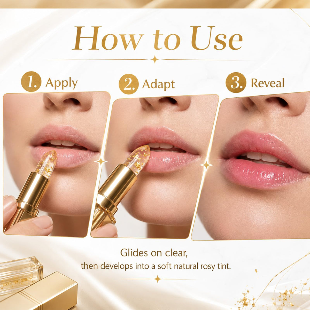 kivoria lipstick for mature lips, Long Lasting Moisturizing Lip Tint (2pcs)