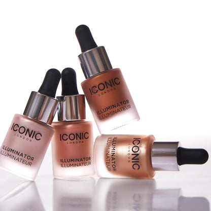 ICONIC LONDON Illuminator Liquid Highlighter Drops | Shine, 0.45 Fl Oz