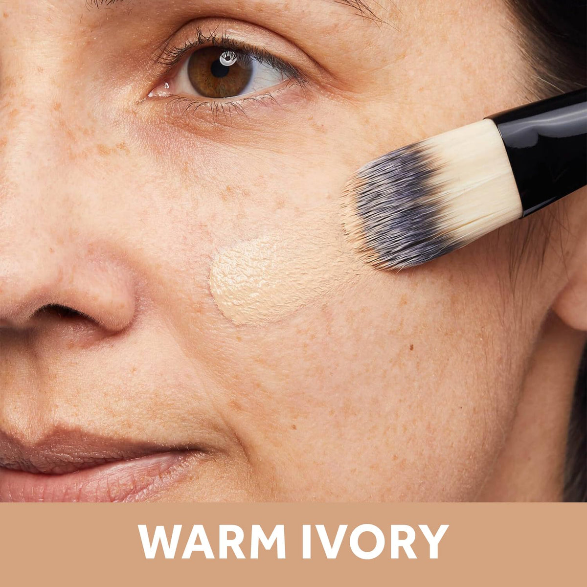 No7 Lift & Luminate Triple Action Serum Foundation - Warm Ivory Liquid Makeup with SPF 15 for Dewy, Glowy Base Radiant Mature Skin (30ml) 0.14 pounds