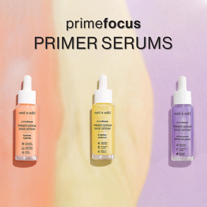 wet n wild Prime Focus Primer Serum for Face, Hydrating for Dry Skin, Makeup Primer Serum