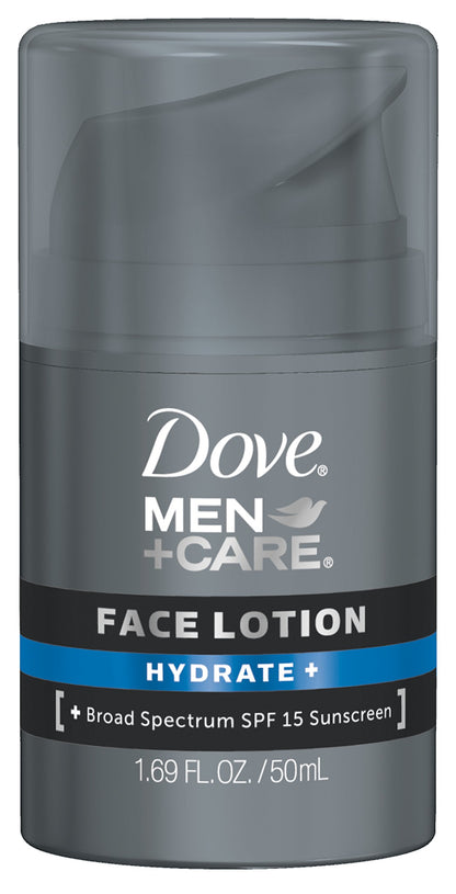 Dove Men+Care Face Lotion, Hydrate Plus 1.69 Ounce
