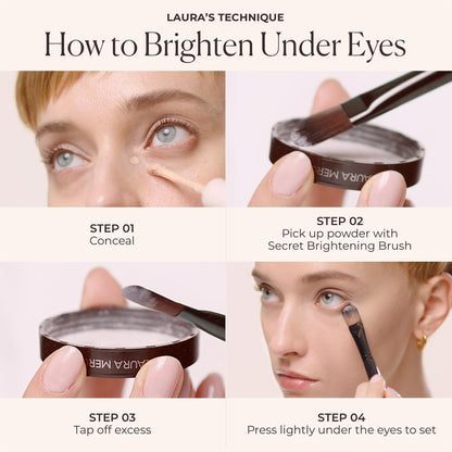 Laura Mercier Secret Brightening Under Eye Powder, Translucent, 0.14 oz