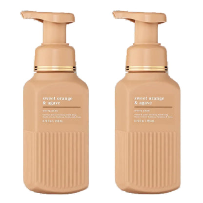 Bath & Body Works Gentle & Clean Hand Soap, Sweet Orange & Agave, 2 Pack