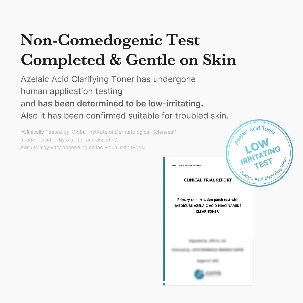 medicube Azelaic Acid Niacinamide Clarifying Toner