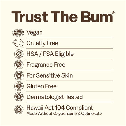Sun Bum Mineral SPF 50 Face Stick Sunscreen - Travel Size, 0.45 oz