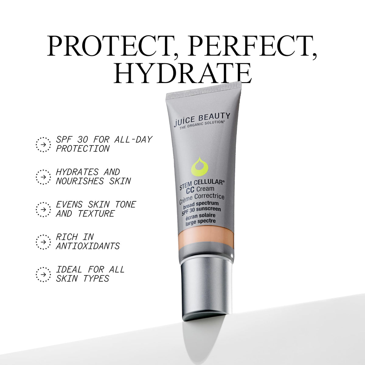 Juice Beauty Stem Cellular CC Cream SPF 30 - Warm Glow, 1.7 fl oz