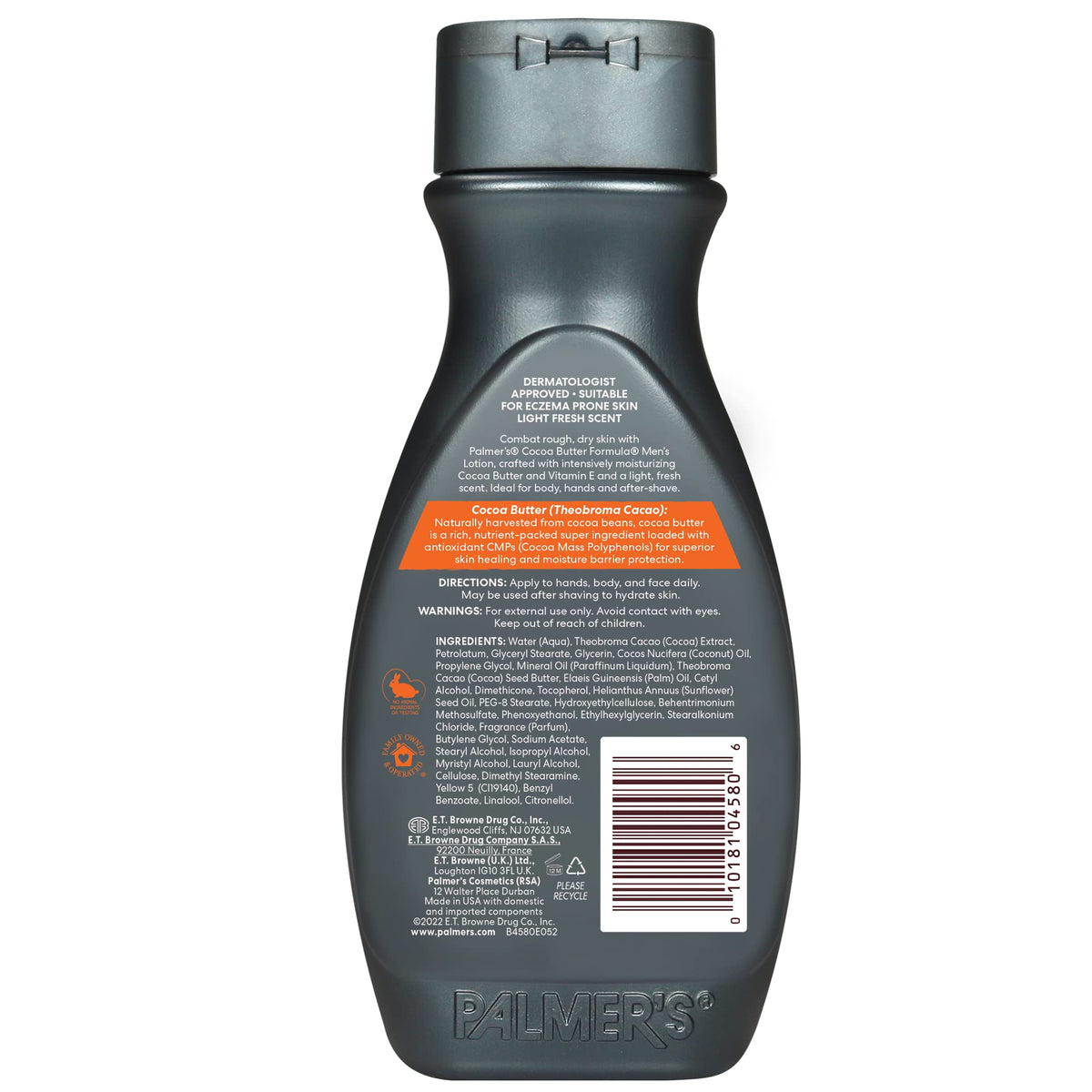 Palmer's Men's Face Moisturizer & Body Lotion, Cocoa Butter Formula, 8.5 Oz