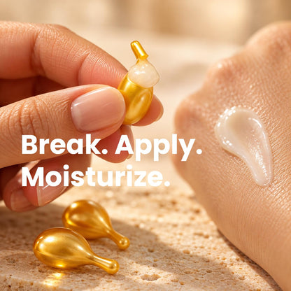 Sanar Naturals Healthy Skin Vitamin E & Aloe Vera Lotion Capsules
