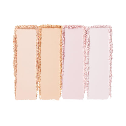 e.l.f. Set it Bright Powder Quad, Light-Medium