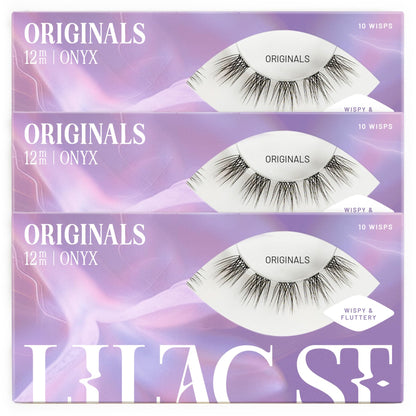 Lilac St Natural Lash Clusters for DIY Lash Extensions, Original, 12mm, 3pk