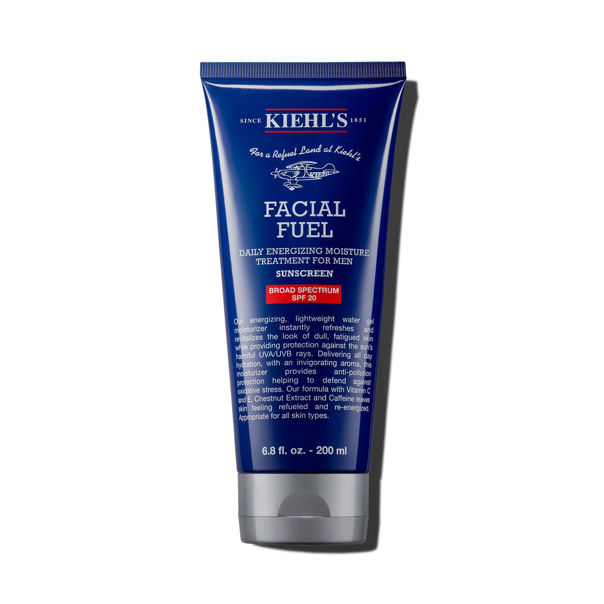 Kiehl's - Facial Fuel Men's Energizing Moisturizer with SPF 20-6.8 fl oz