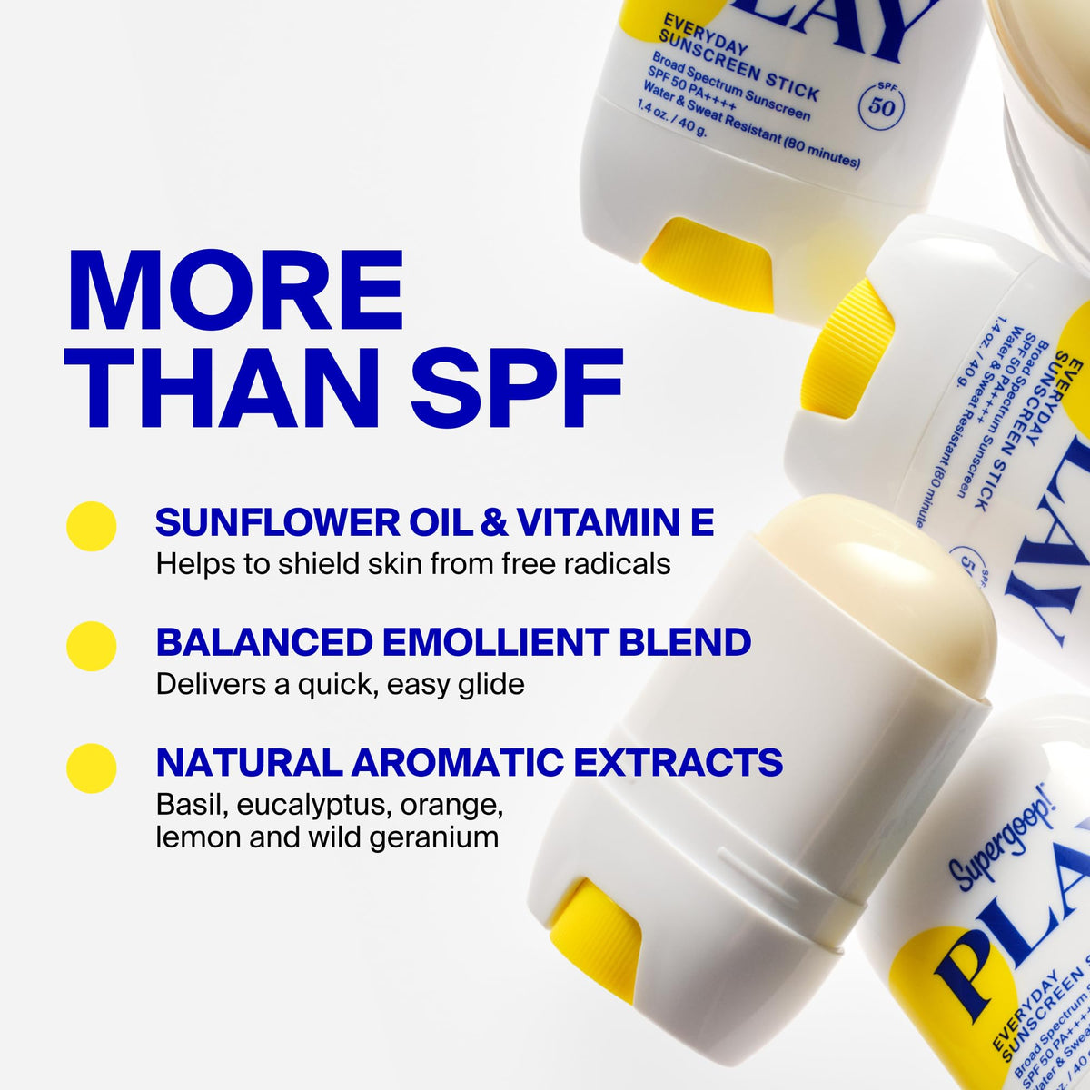 Supergoop! PLAY Everyday Sunscreen Stick SPF 50 PA++++