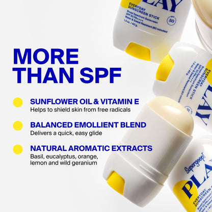 Supergoop! PLAY Everyday Sunscreen Stick SPF 50 PA++++