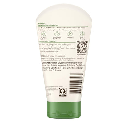 Aveeno Daily Moisturizing Body Lotion, Fragrance-Free, 5 oz