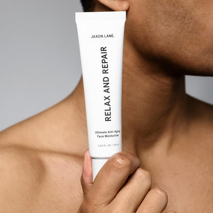 JAXON LANE Relax and Repair Korean Face Moisturizer for Men, 1 Pack