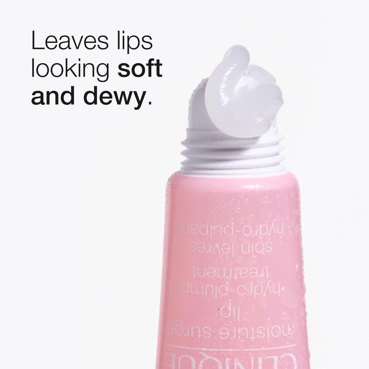 Clinique Moisture Surge Lip Hydro-Plump Treatment | Hydrating Lip Balm & Overnight Mask | Preps For Makeup | Travel Size, 0.34 Fl Oz