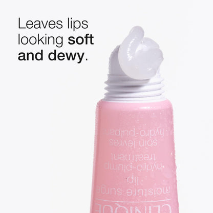 Clinique Moisture Surge Lip Hydro-Plump Treatment | Hydrating Lip Balm & Overnight Mask | Preps For Makeup | Travel Size, 0.34 Fl Oz