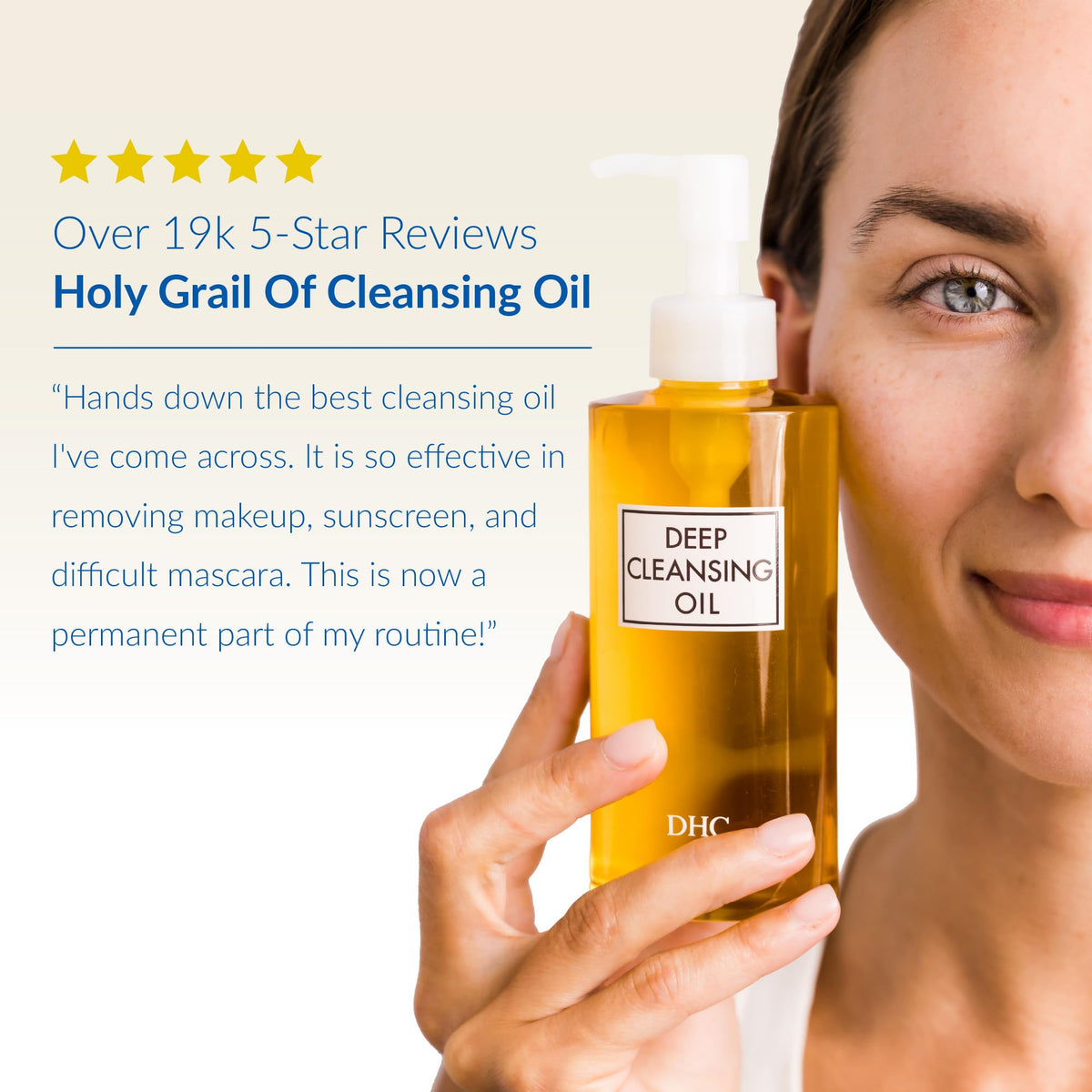 DHC Deep Cleansing Oil, Makeup Remover, Gentle Oil Cleanser, 6.7 oz