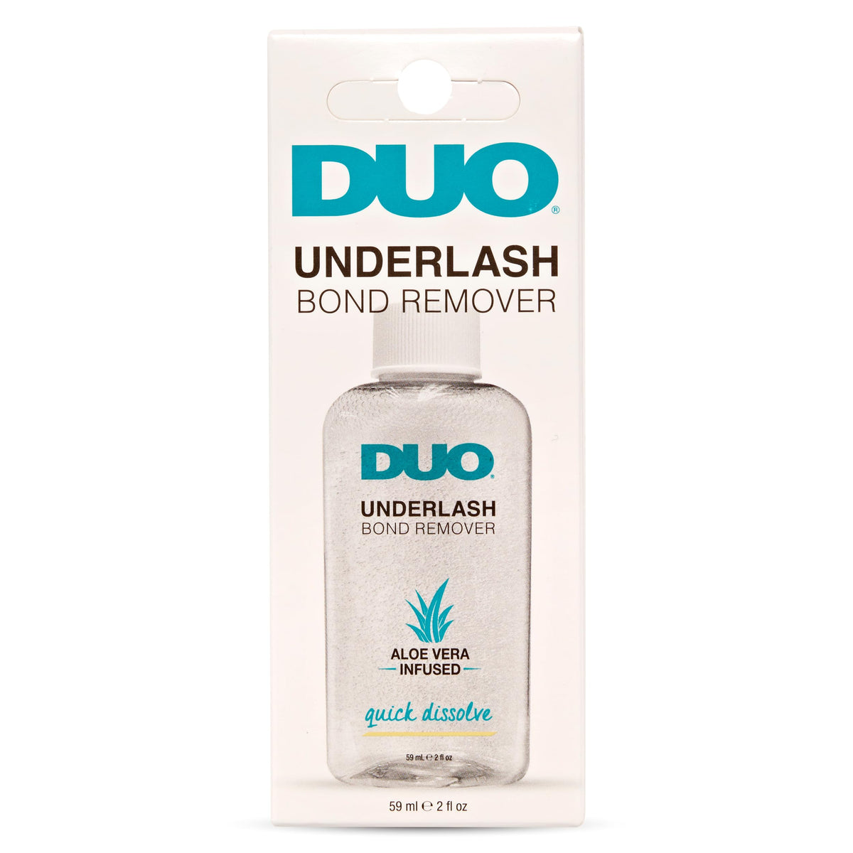 DUO Under Lash Bond Remover – Quick Dissolve Lash Glue Remover for Eyelash Extensions & False Lashes, 2 fl oz