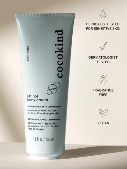 Cocokind Retinol Body Cream, 8 Fl Oz