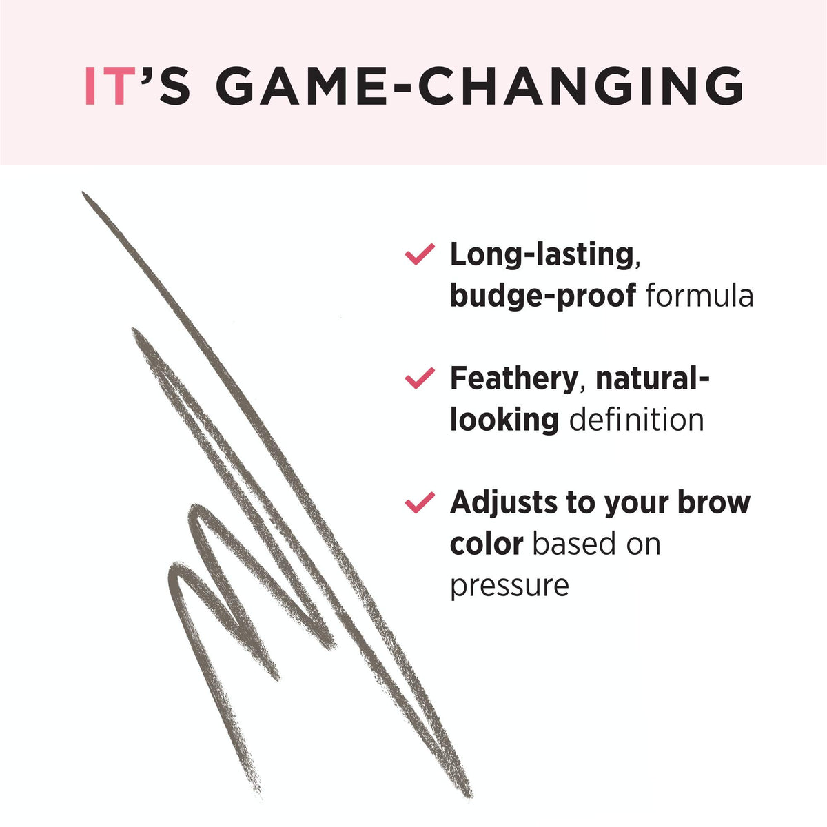 IT Cosmetics Brow Power Micro-fine Eyebrow Pencil - Universal Taupe