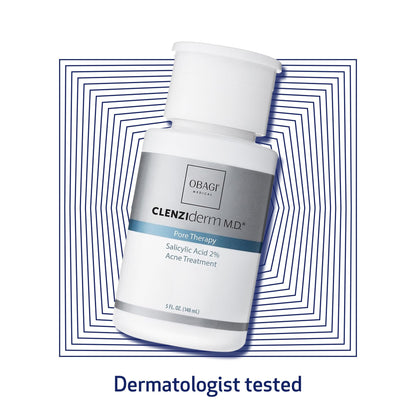 Obagi Medical CLENZIderm M.D. Pore Therapy Acne Treatment, 2% Salicylic Acid Facial Toner for Oily Acne Prone Skin, 5 Fl Oz
