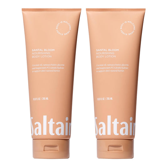 Saltair Body Lotion | Moisturizing Care | Santal Bloom, 2 Pack