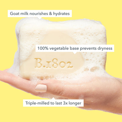 Beekman 1802 Goat Milk Soap, Fragrance Free, 9 oz